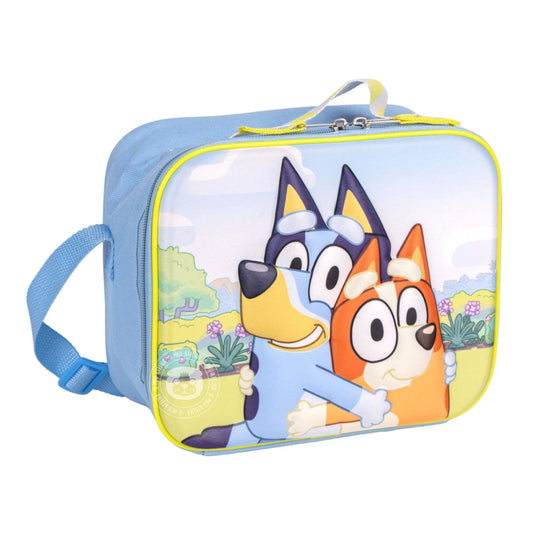 Lancheira Térmica 3D Bluey – Personalizada com Nome