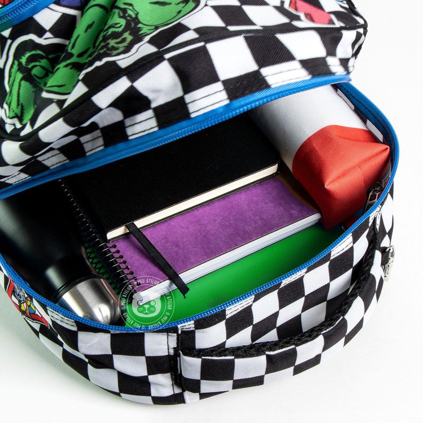 Mochila Escolar Avengers Marvel – Personalizada com nome