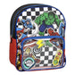 Mochila Infantil Marvel com Bolso Transparente - Personalizável com Nome