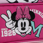 Estojo Escolar Minnie Personalizado – Rosa