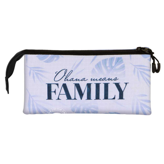 Estojo Triplo Personalizado Ohana Means Family – Modelo Lilo e Stitch