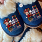 Pantufas da serra personalizadas “Inicial Minnie”