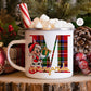 Caneca de esmalte Natal “Mickey & Minnie”