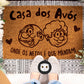 Tapete de entrada personalizado “Onde os Netos é que Mandam!”