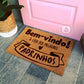 Tapete de entrada personalizado “Melhores Padrinhos”