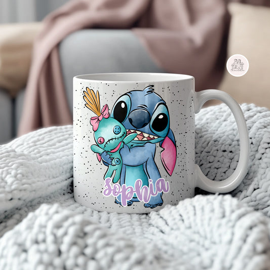 Caneca de cerâmica personalizada “Stitch”