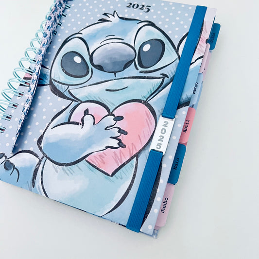 Agenda A5 personalizada “Stitch”