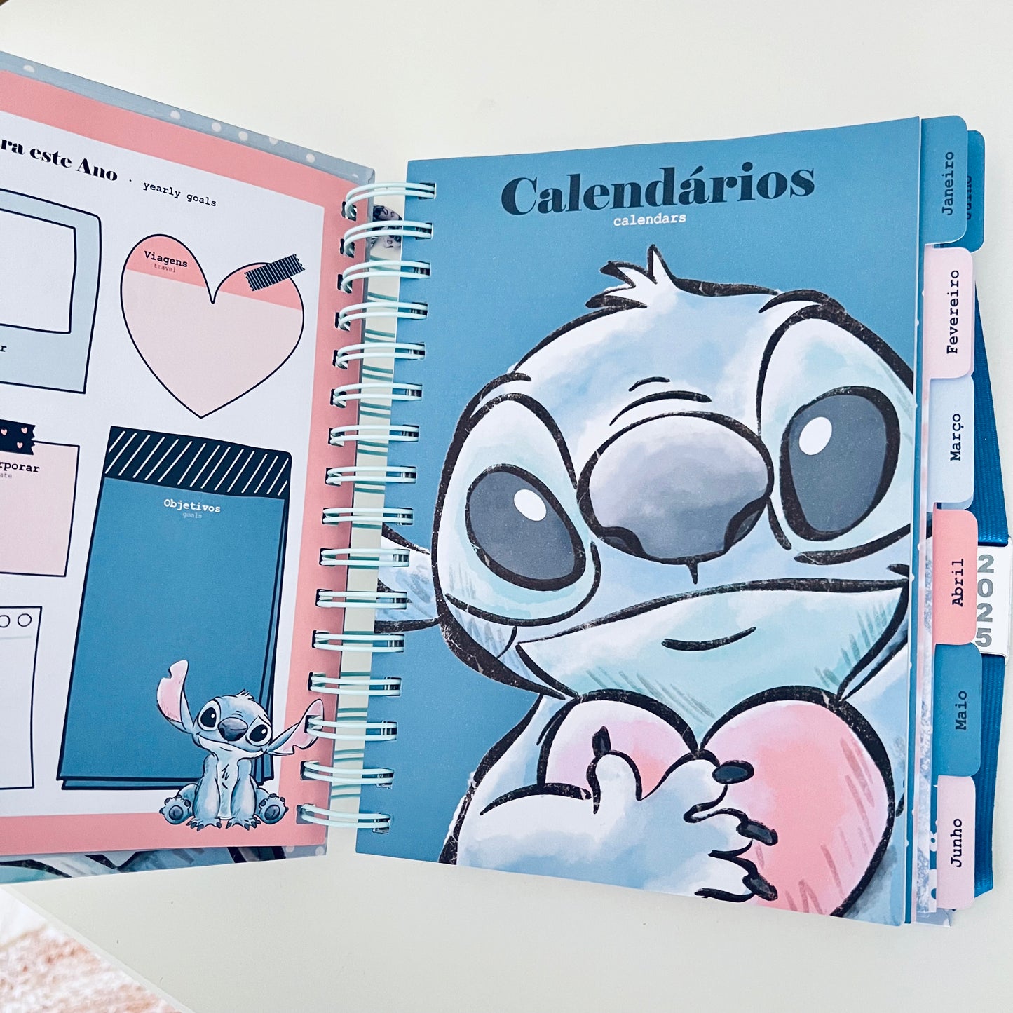 Agenda A5 personalizada “Stitch”