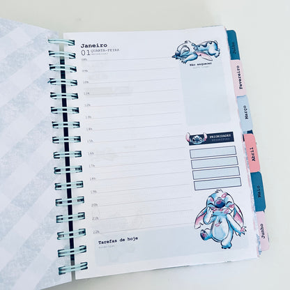 Agenda A5 personalizada “Stitch”