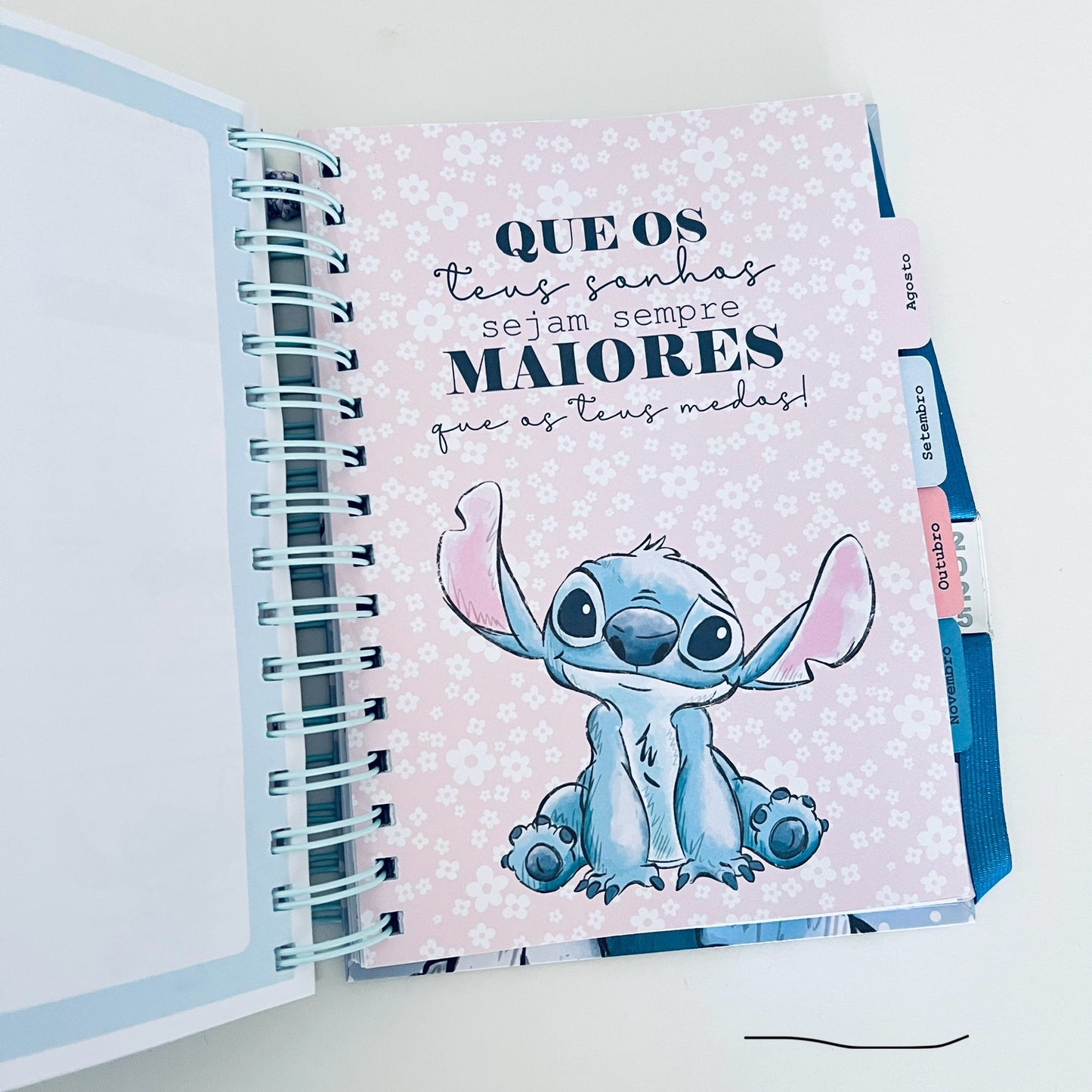 Agenda A5 personalizada “Stitch”