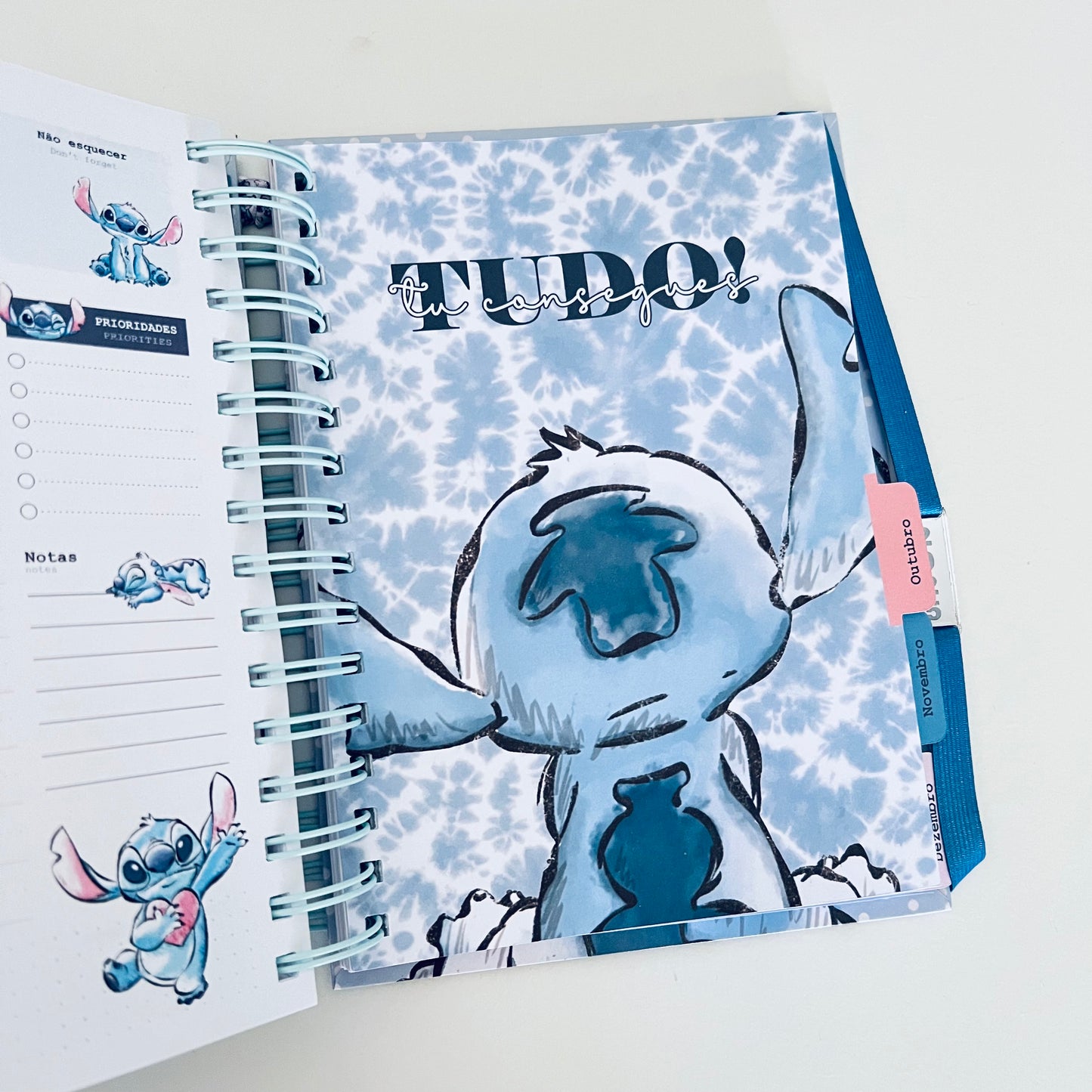 Agenda A5 personalizada “Stitch”