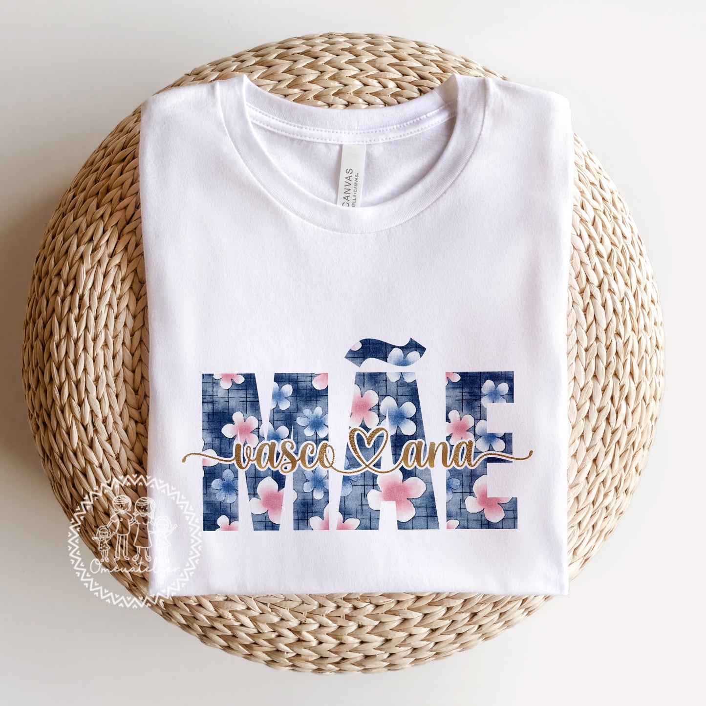 T-Shirt personalizada "MÃE"