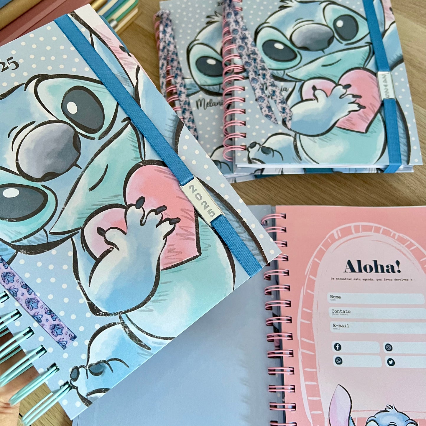 Agenda A5 personalizada “Stitch”