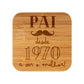 Carregador Wireless Personalizado “Pai desde… A ser o Melhor!”