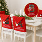 Cobre-Cadeiras de Natal Personalizados com Nome
