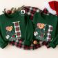 Sweats de Natal Personalizadas – 100% Algodão Cardado