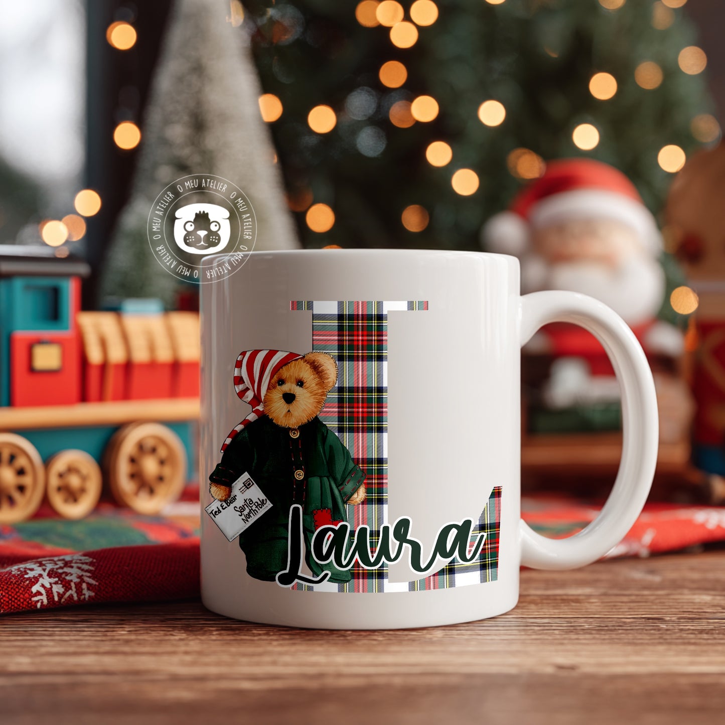 Caneca de cerâmica personalizada “Ursinho”