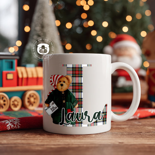 Caneca de cerâmica personalizada “Ursinho”