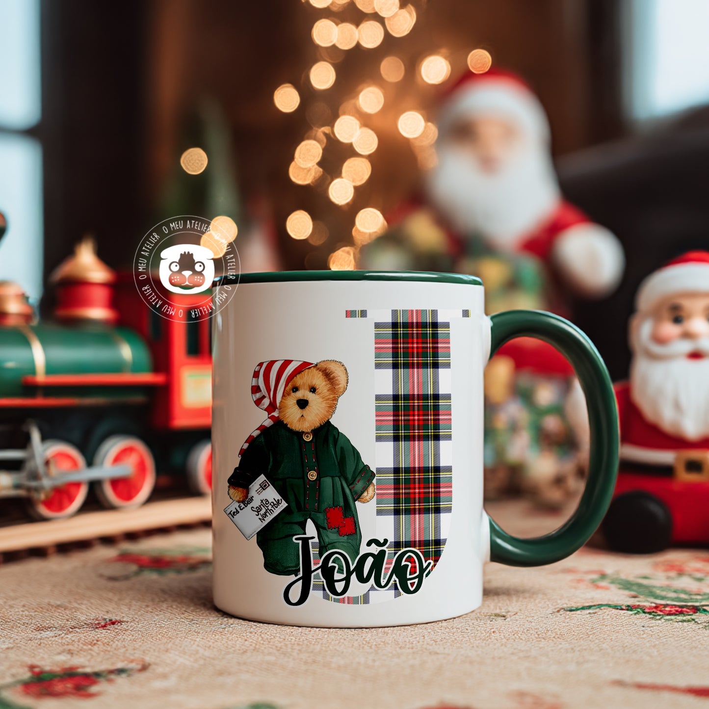 Caneca de cerâmica personalizada “Ursinho”