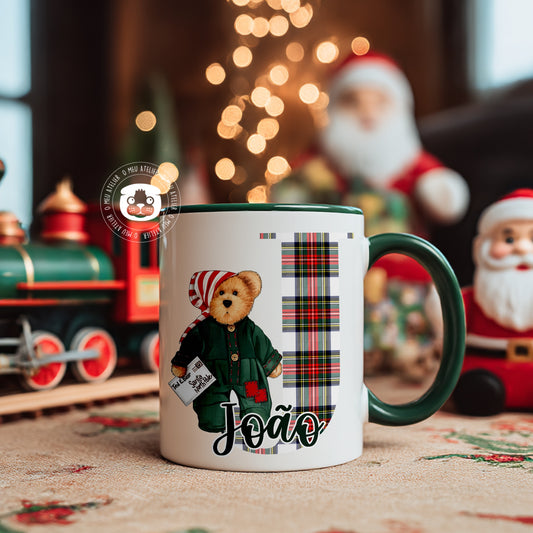 Caneca de cerâmica personalizada “Ursinho”