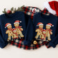 Sweats de Natal Personalizadas – 100% Algodão Cardado