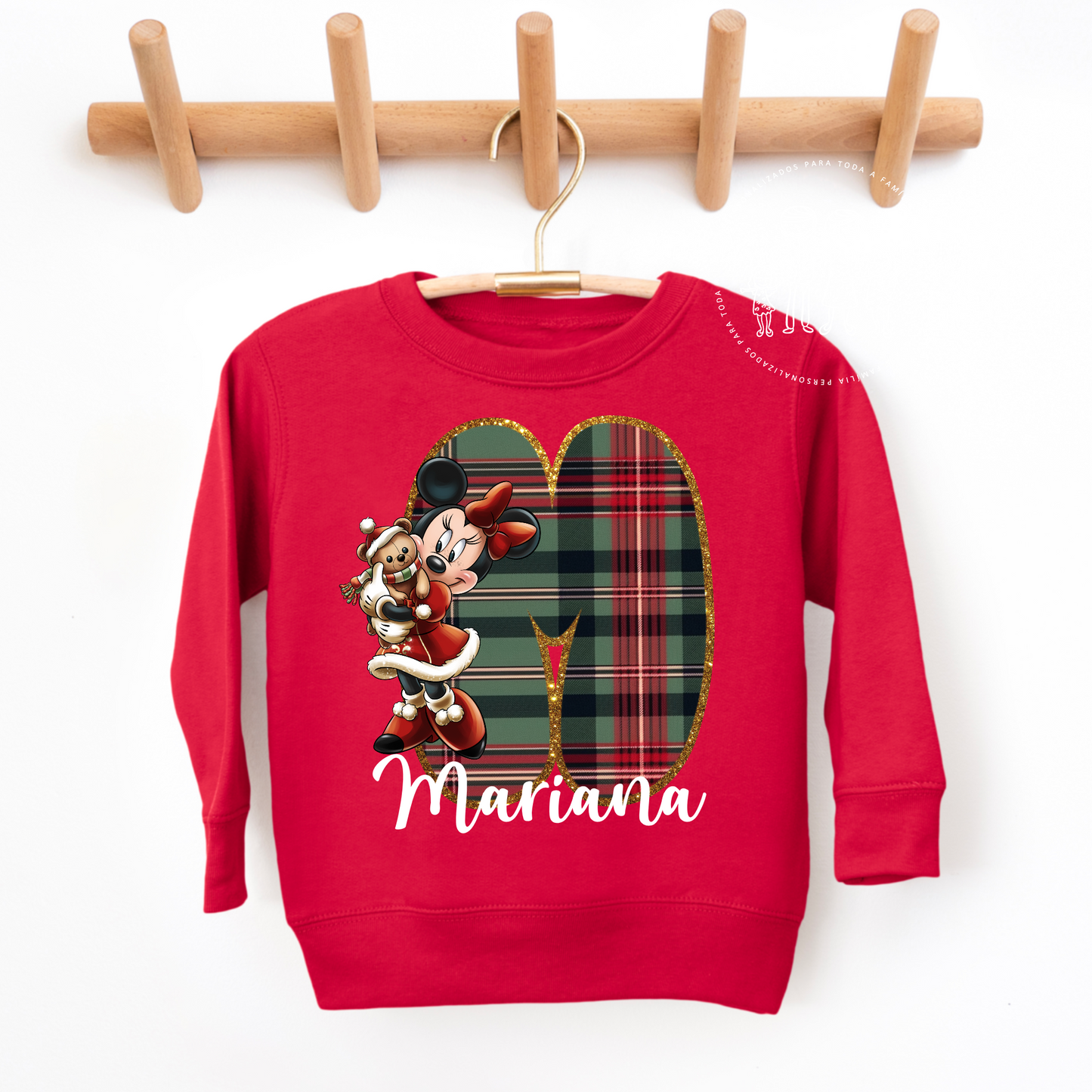 Camisola / Capucha de criança Natal - Menina