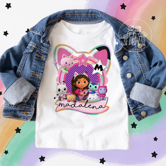 Tshirt de criança personalizada “Gabby”