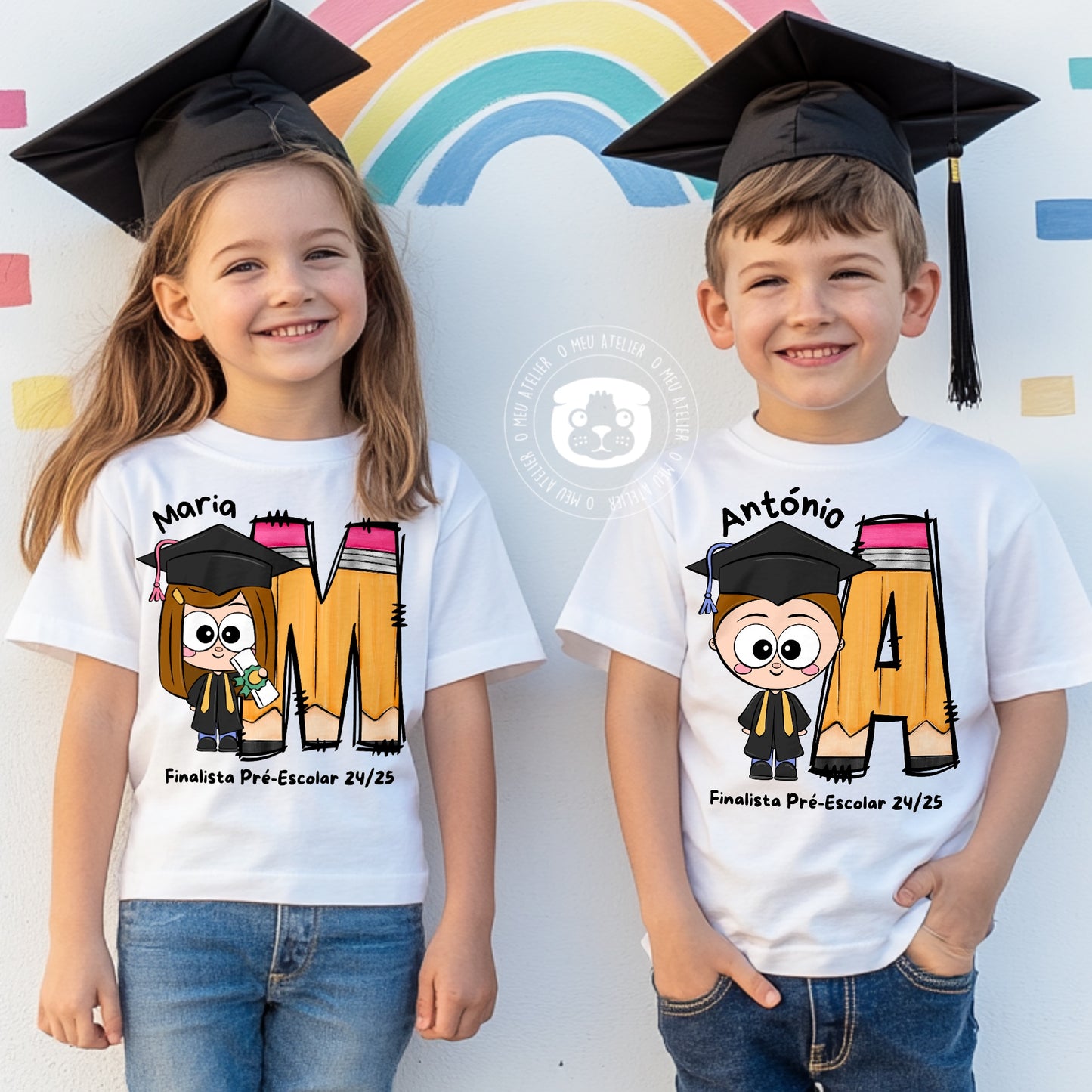 T-shirt Finalistas 2025 Personalizada