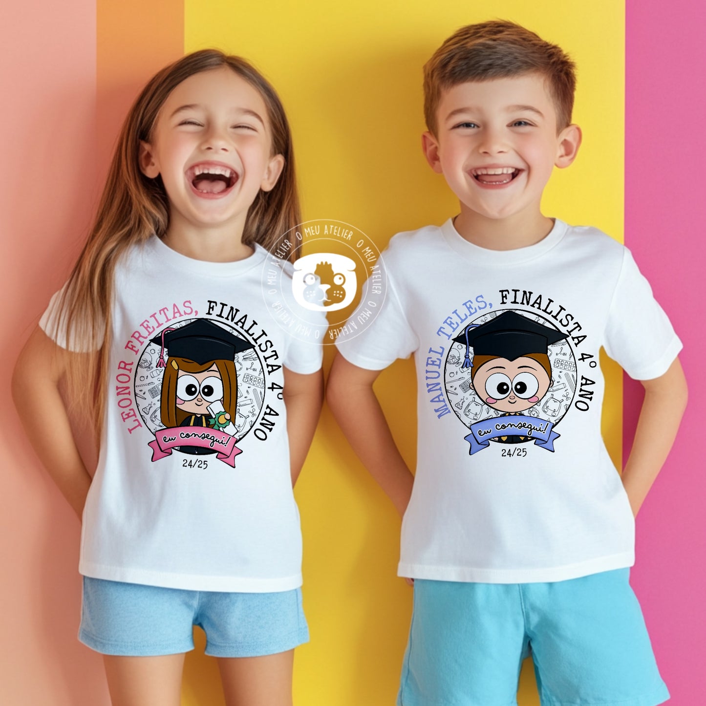 T-shirt Finalistas 2025 Personalizada
