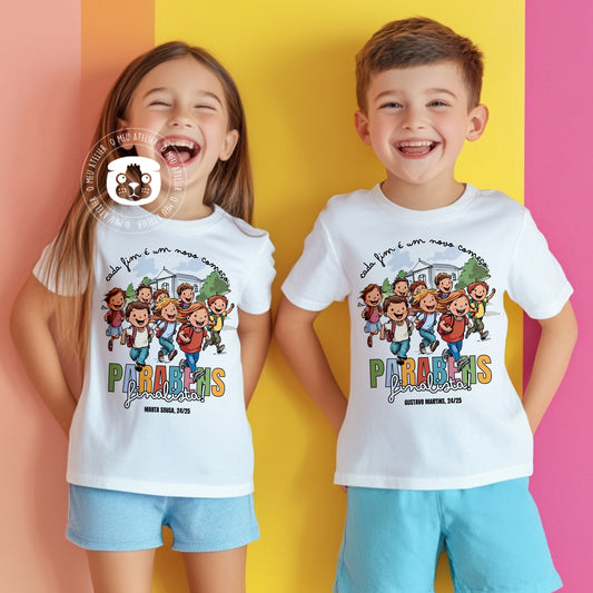 T-shirt Finalistas 2025 Personalizada