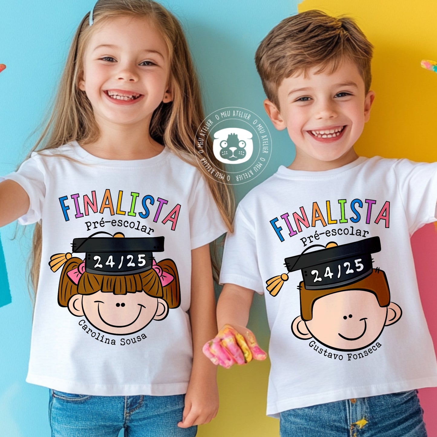 T-shirt Finalistas 2025 Personalizada