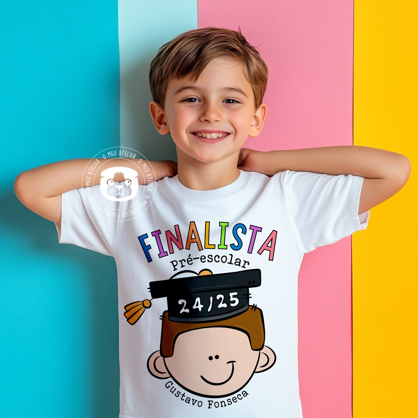 T-shirt Finalistas 2025 Personalizada