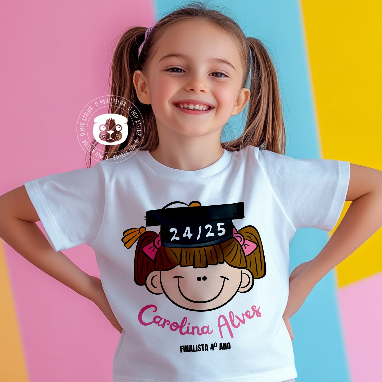 T-shirt Finalistas 2025 Personalizada