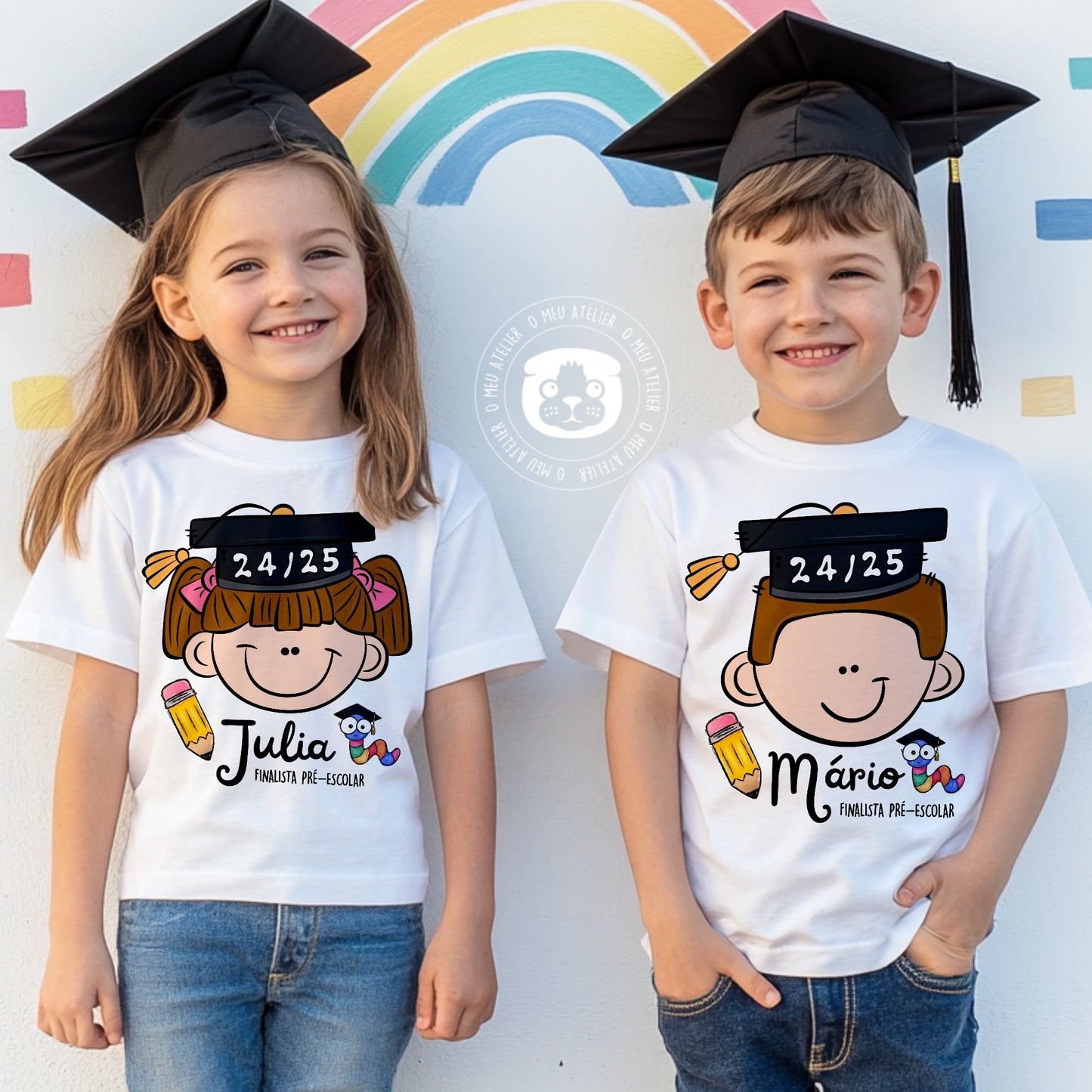 T-shirt Finalistas 2025 Personalizada