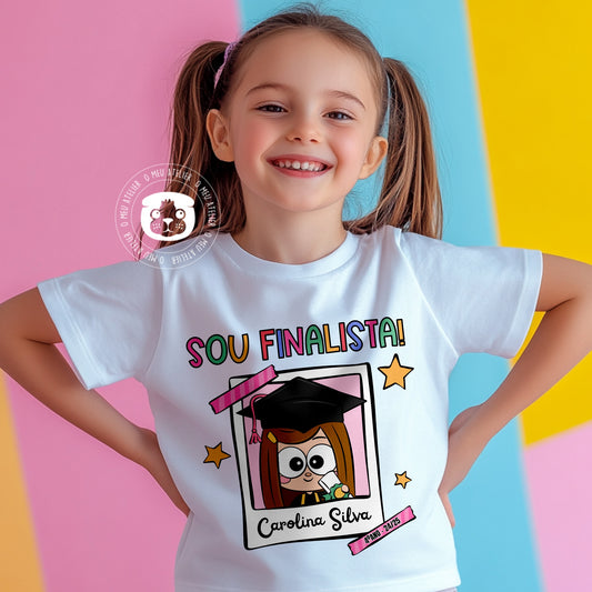 T-shirt Finalistas 2025 Personalizada