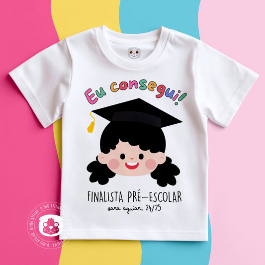 T-shirt Finalistas 2025 Personalizada