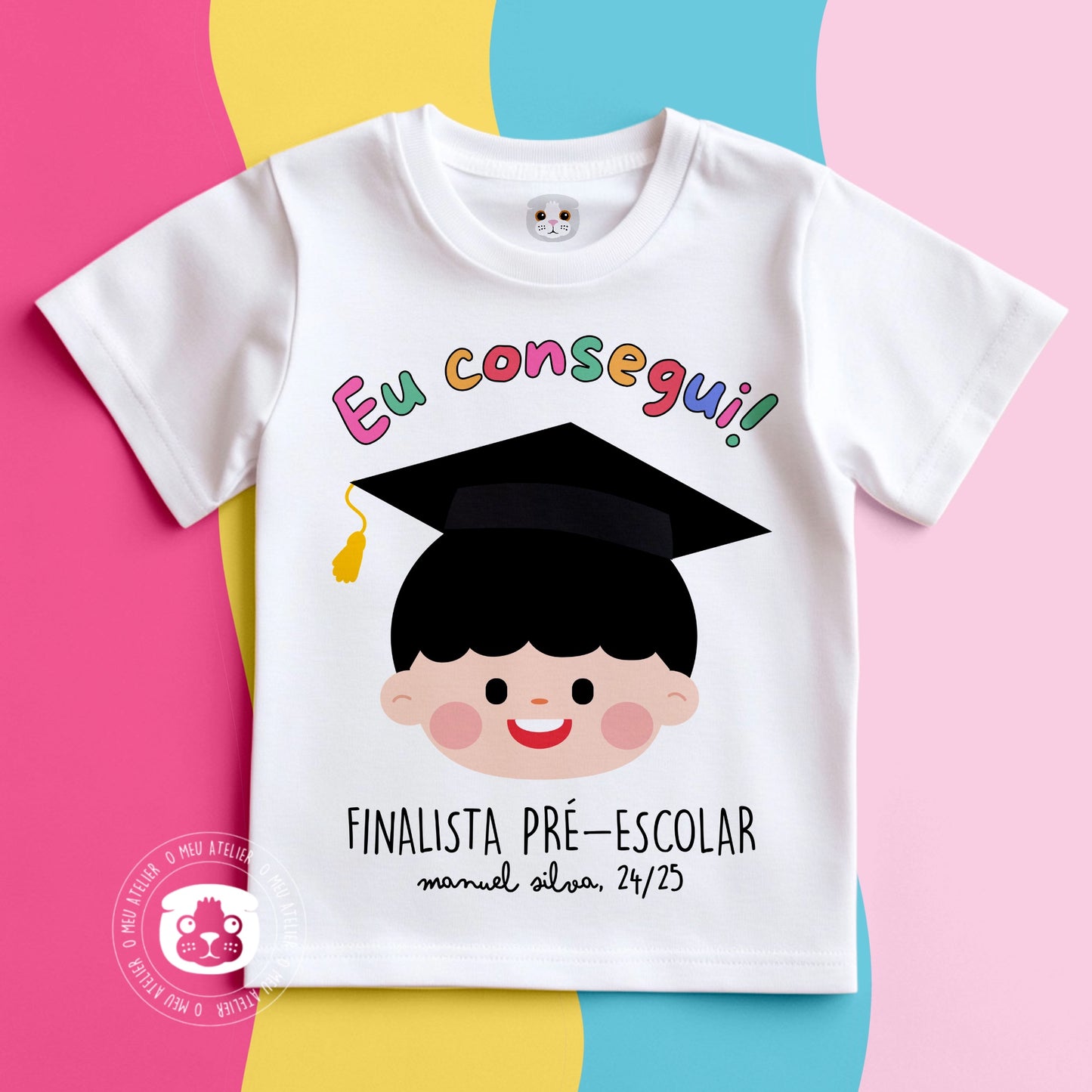 T-shirt Finalistas 2025 Personalizada