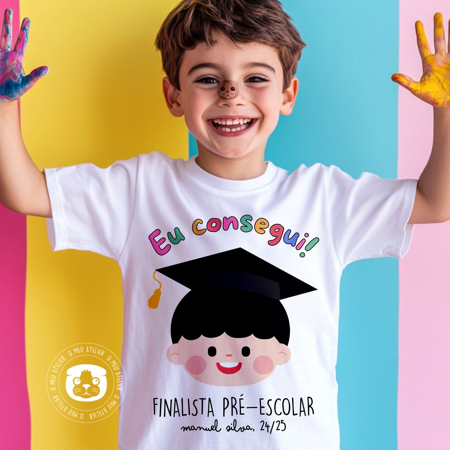 T-shirt Finalistas 2025 Personalizada