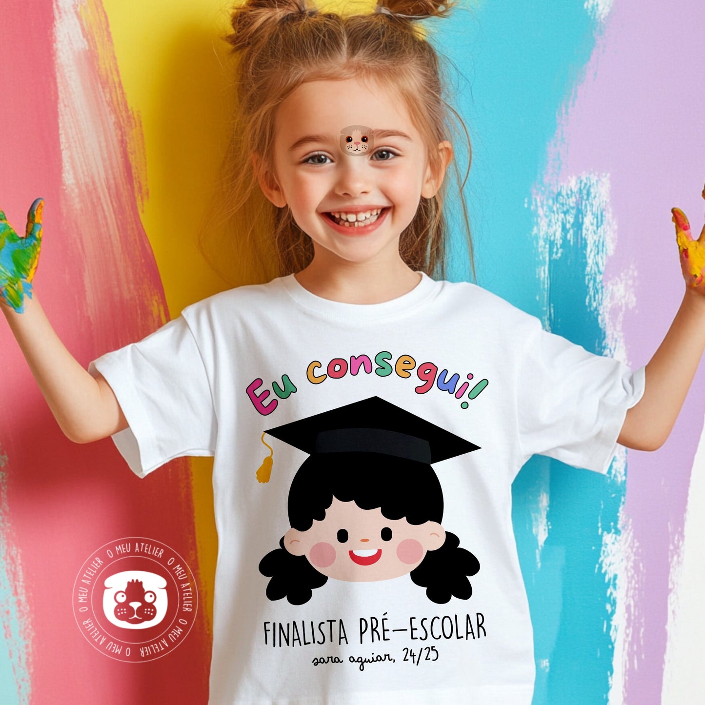 T-shirt Finalistas 2025 Personalizada