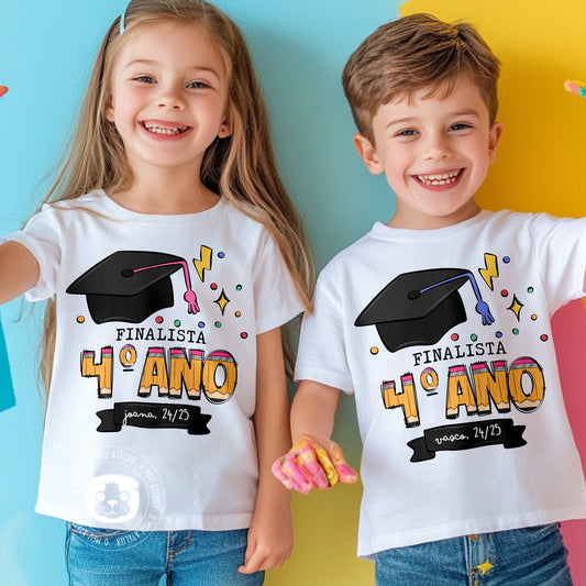 T-shirt Finalistas Personalizada