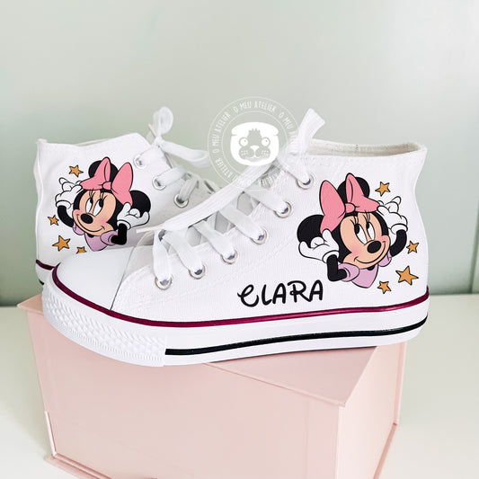 Sapatilhas Personalizadas – Estilo Clássico de Cano Alto
