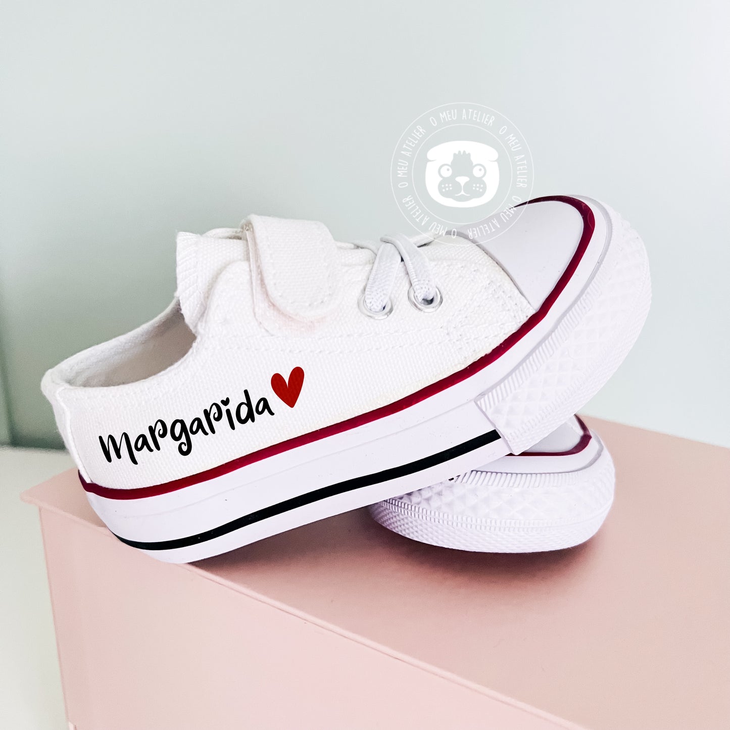 Sapatilhas Personalizadas – Estilo Clássico de Cano Baixo