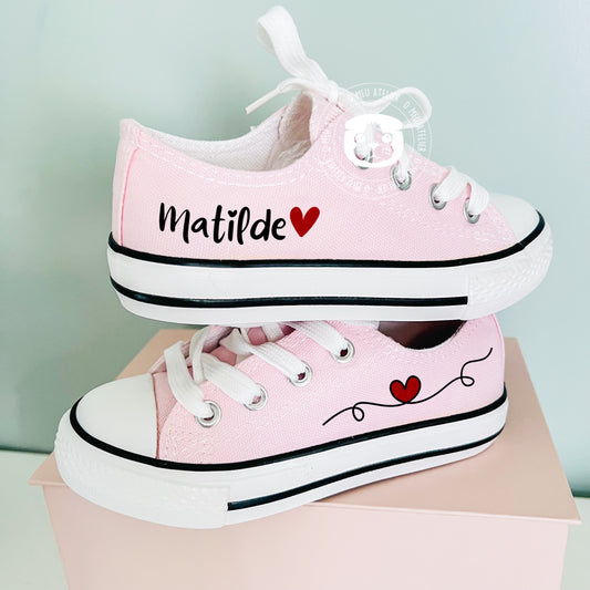 Sapatilhas Personalizadas – Estilo Clássico de Cano Baixo