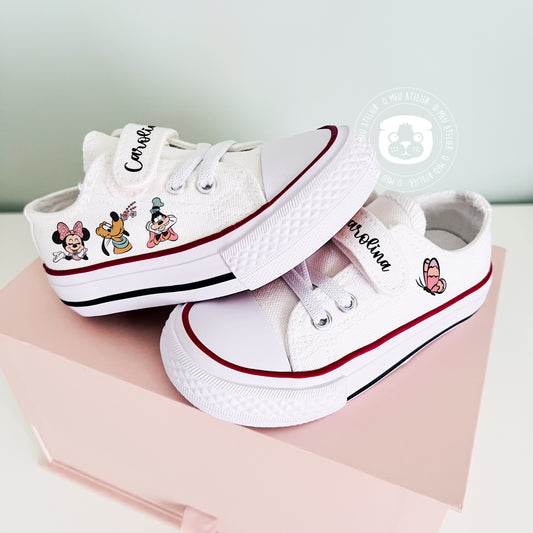 Sapatilhas Personalizadas – Estilo Clássico de Cano Baixo