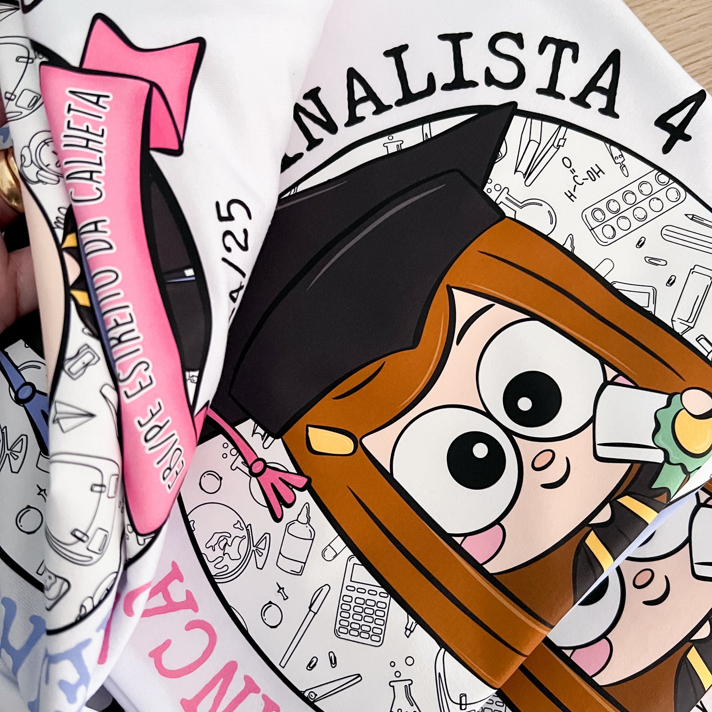 T-shirt Finalistas 2025 Personalizada