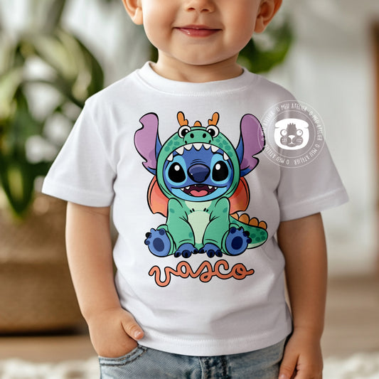 T-shirt de criança personalizada