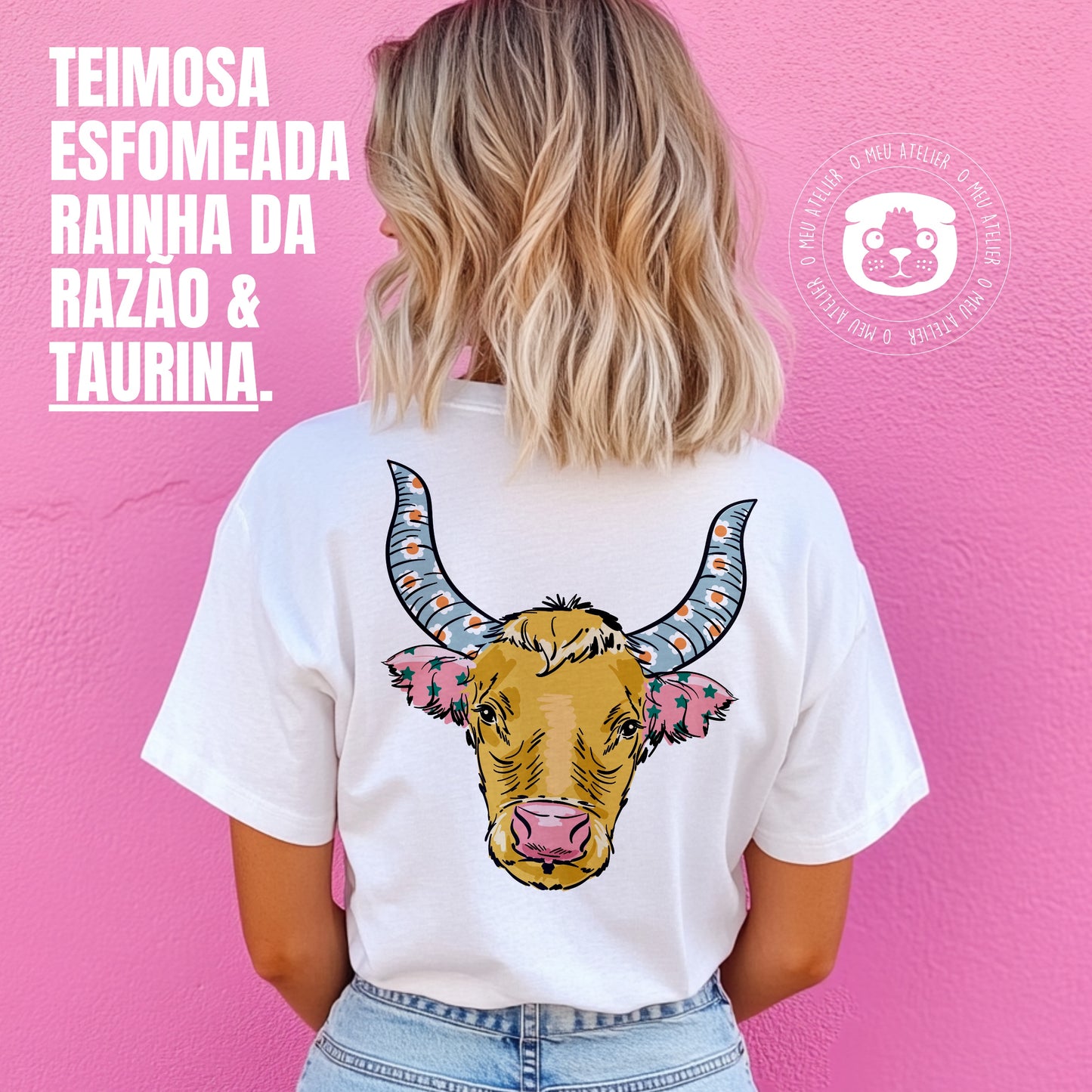T-shirt signos – Touro