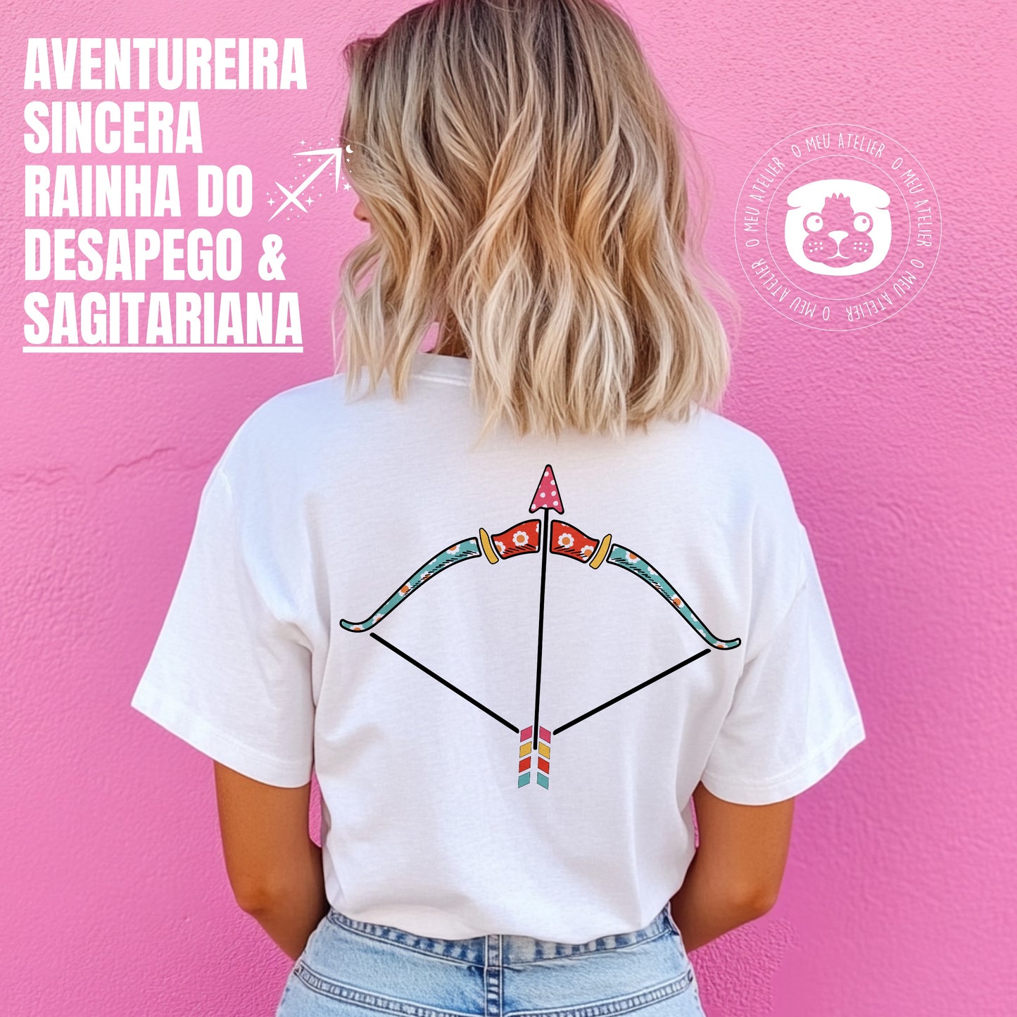 T-shirt signos – Sagitário