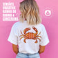 T-shirt signos – Caranguejo