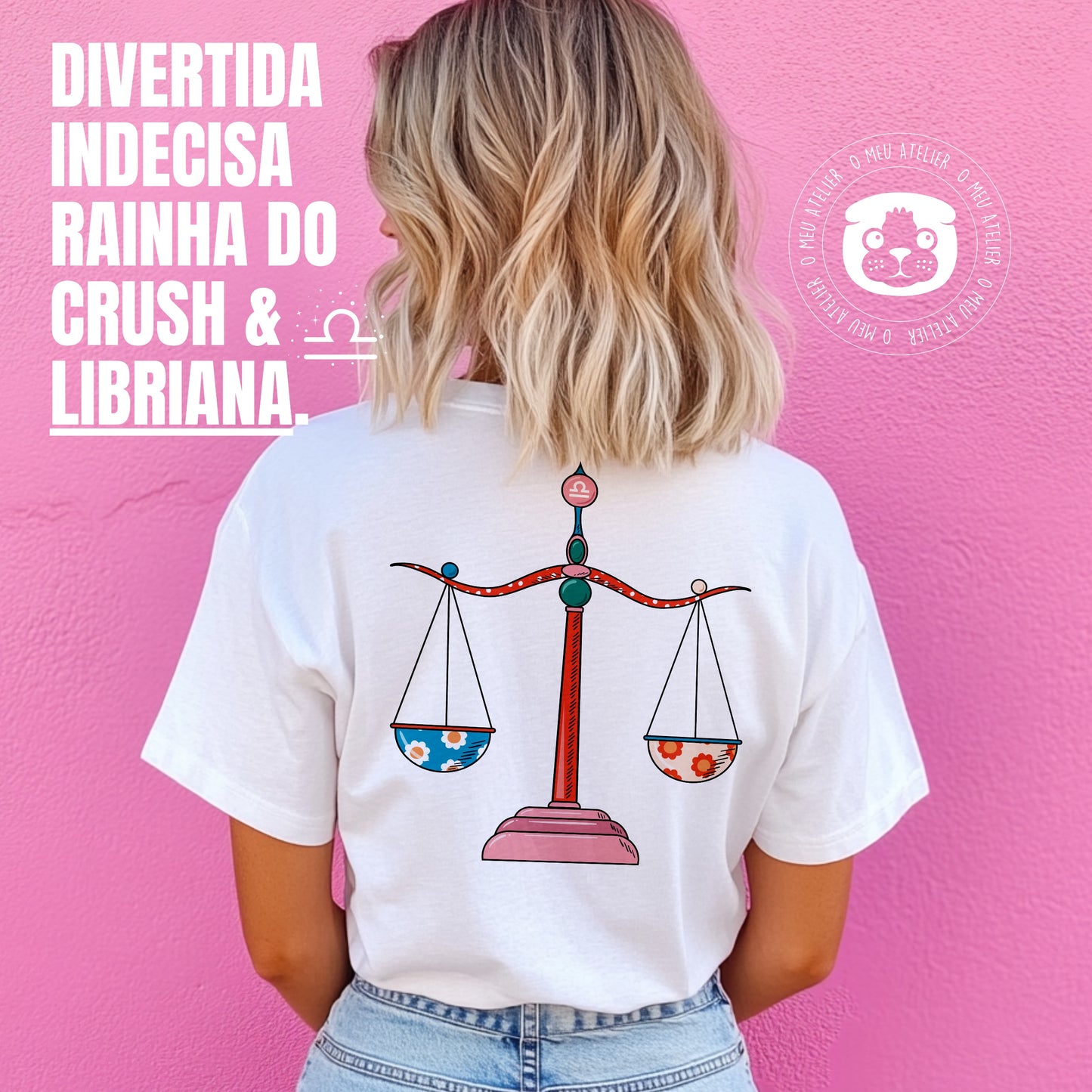 T-shirt signos – Balança